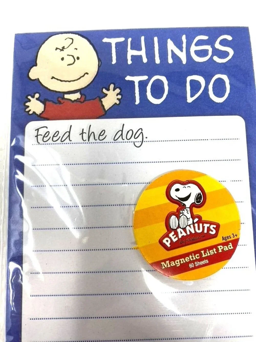 Peanuts magnetic list